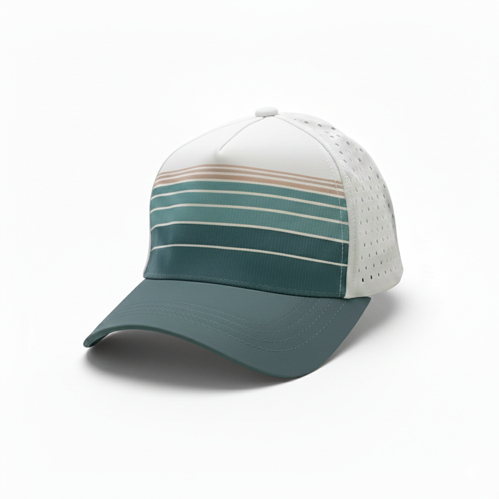 Tropical A-Frame Snapback Hat