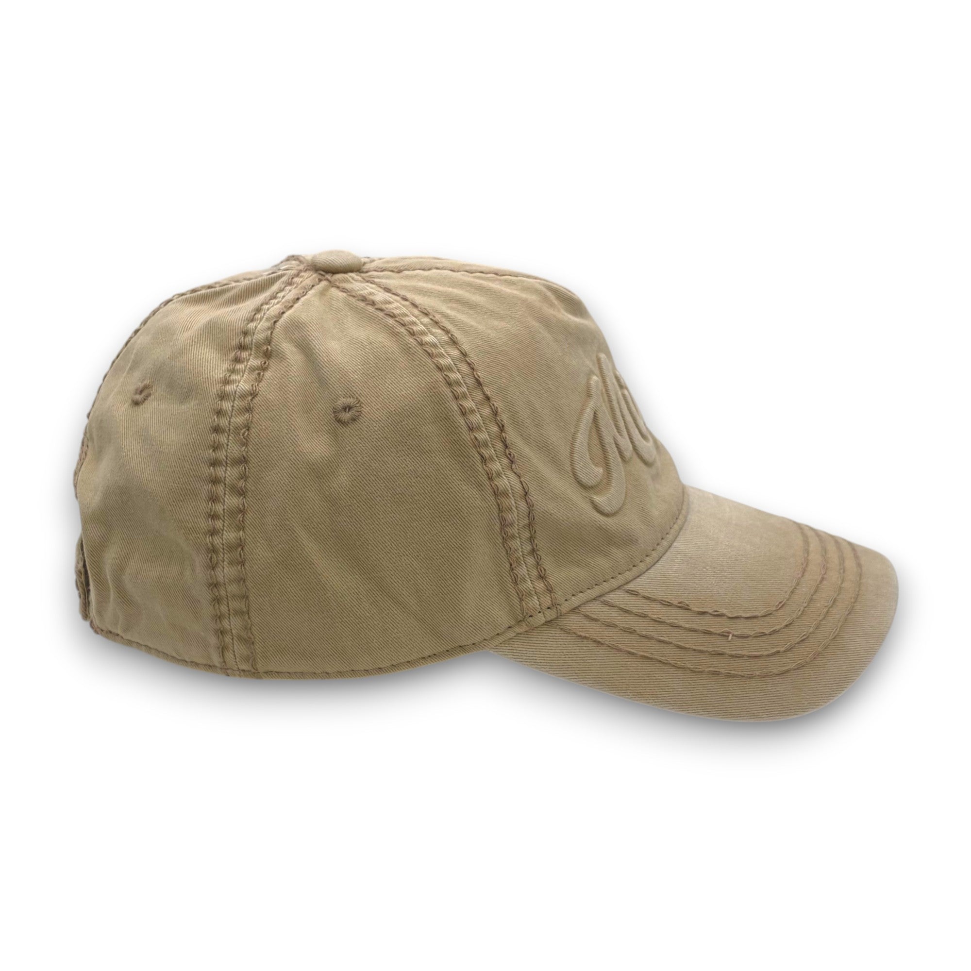 Miami Embossed Baseball Hat – 6-Panel 100% Cotton