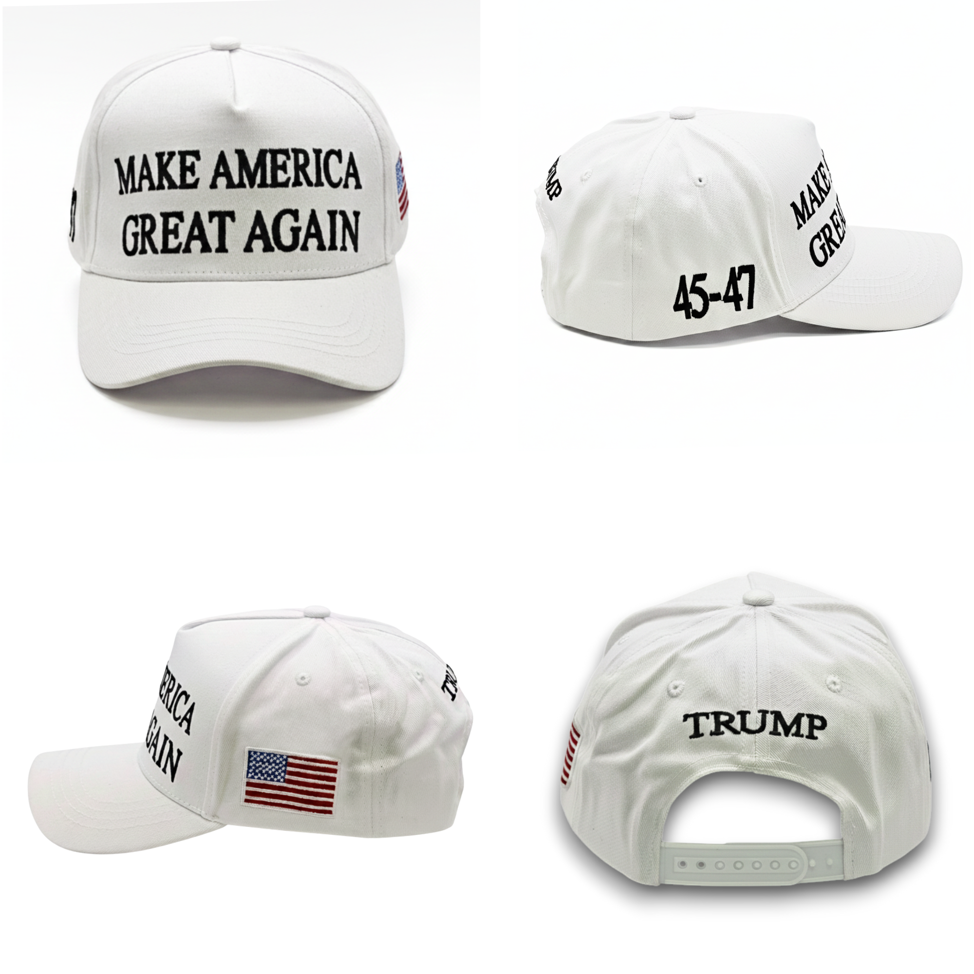 MAGA TRUMP A-Frame Snapback Hat