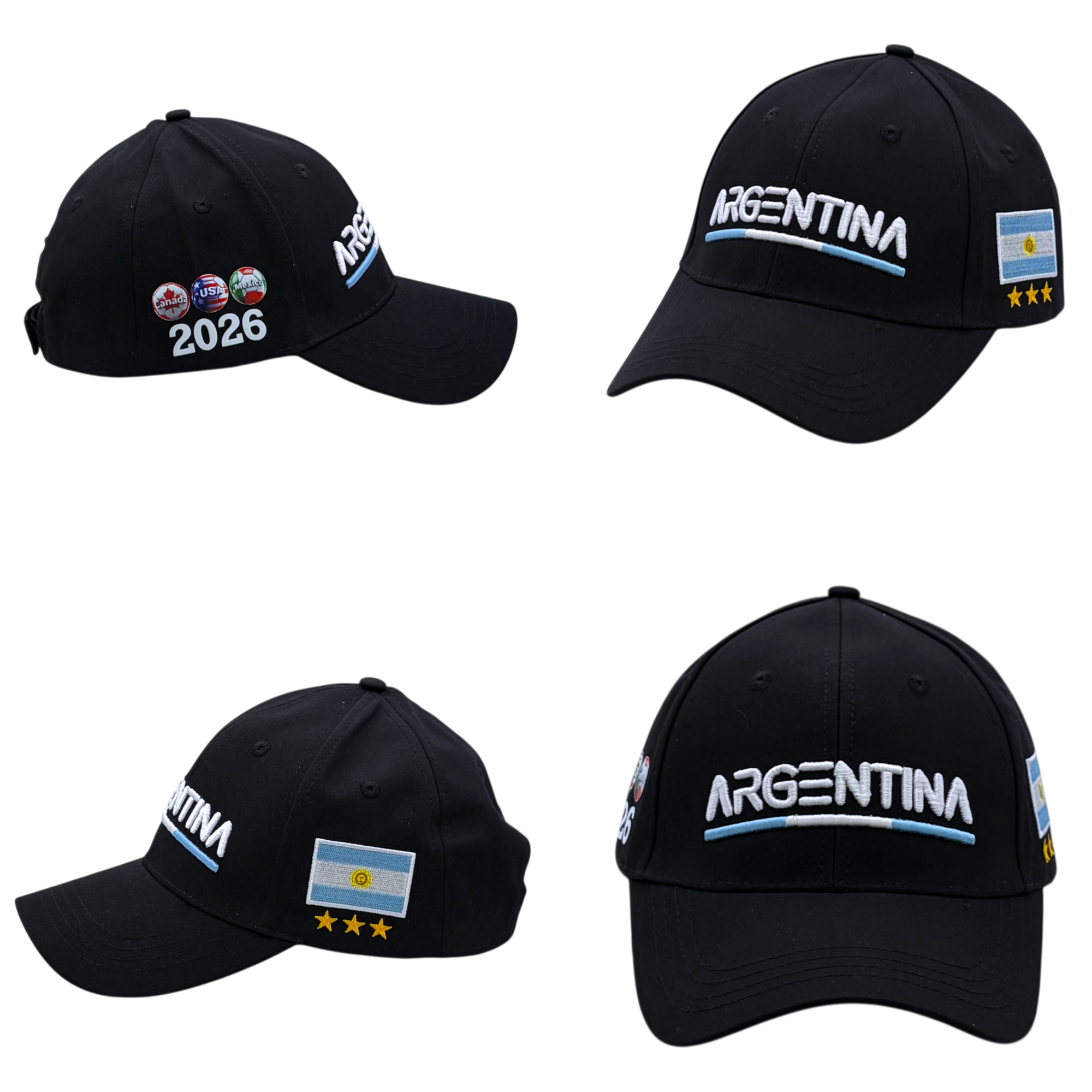 ARGENTINA 2026 FIFA World Cup Hat – Premium 3D Embroidery