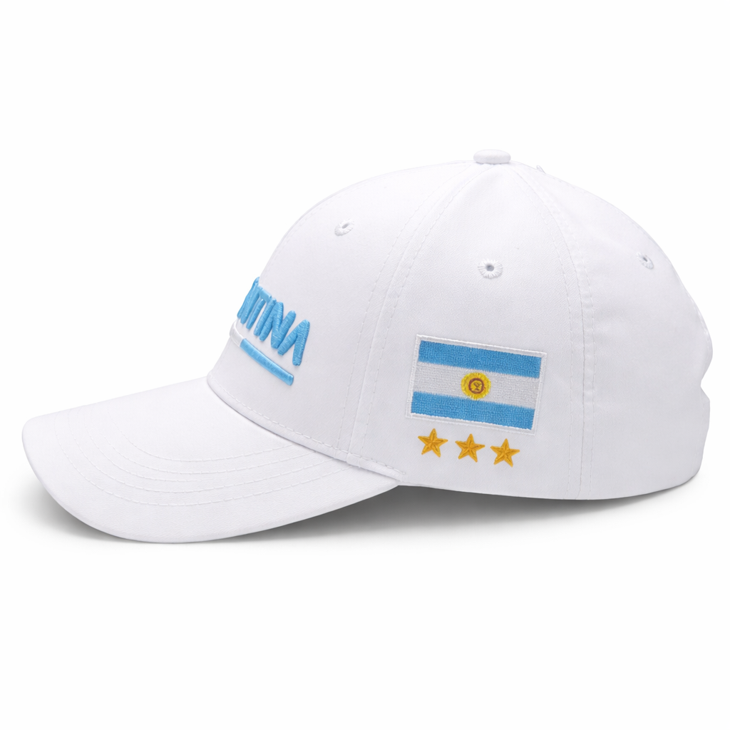 ARGENTINA 2026 World Cup Hat – Premium 3D Embroidery