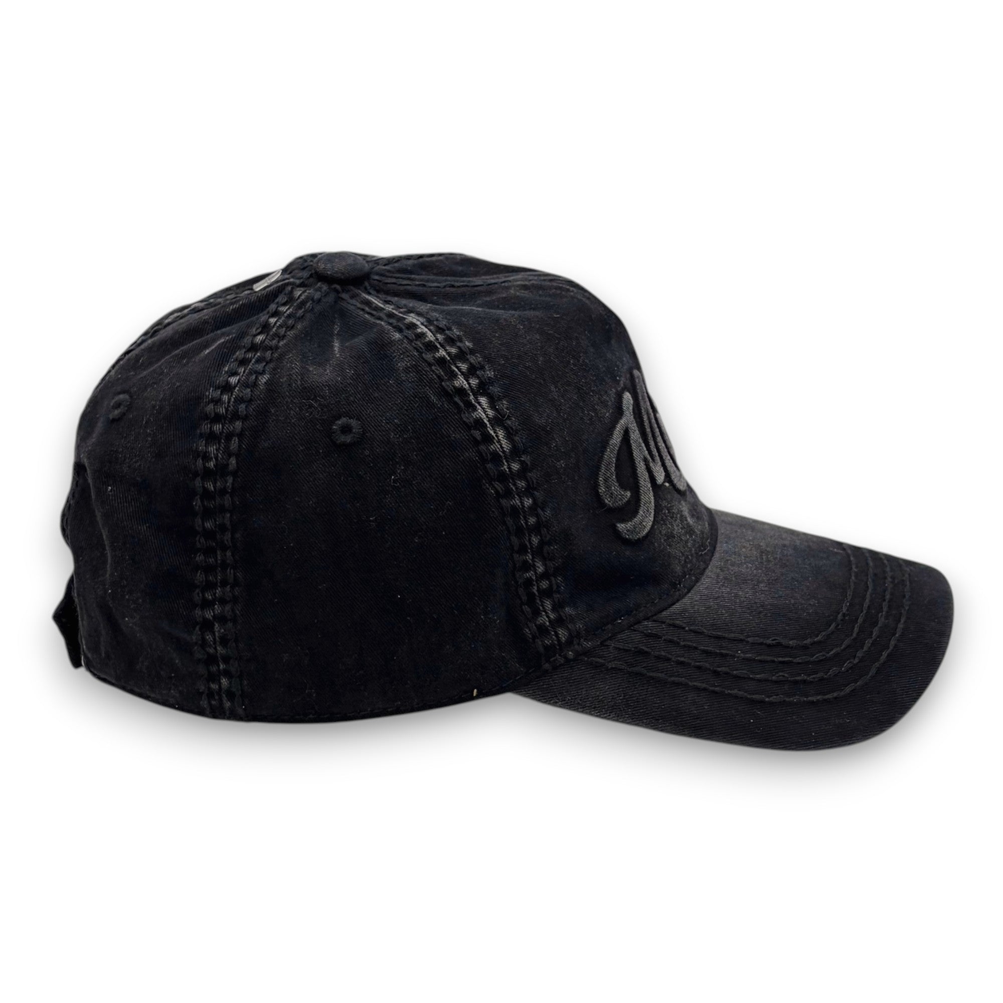 Miami Embossed Baseball Hat – 6-Panel 100% Cotton