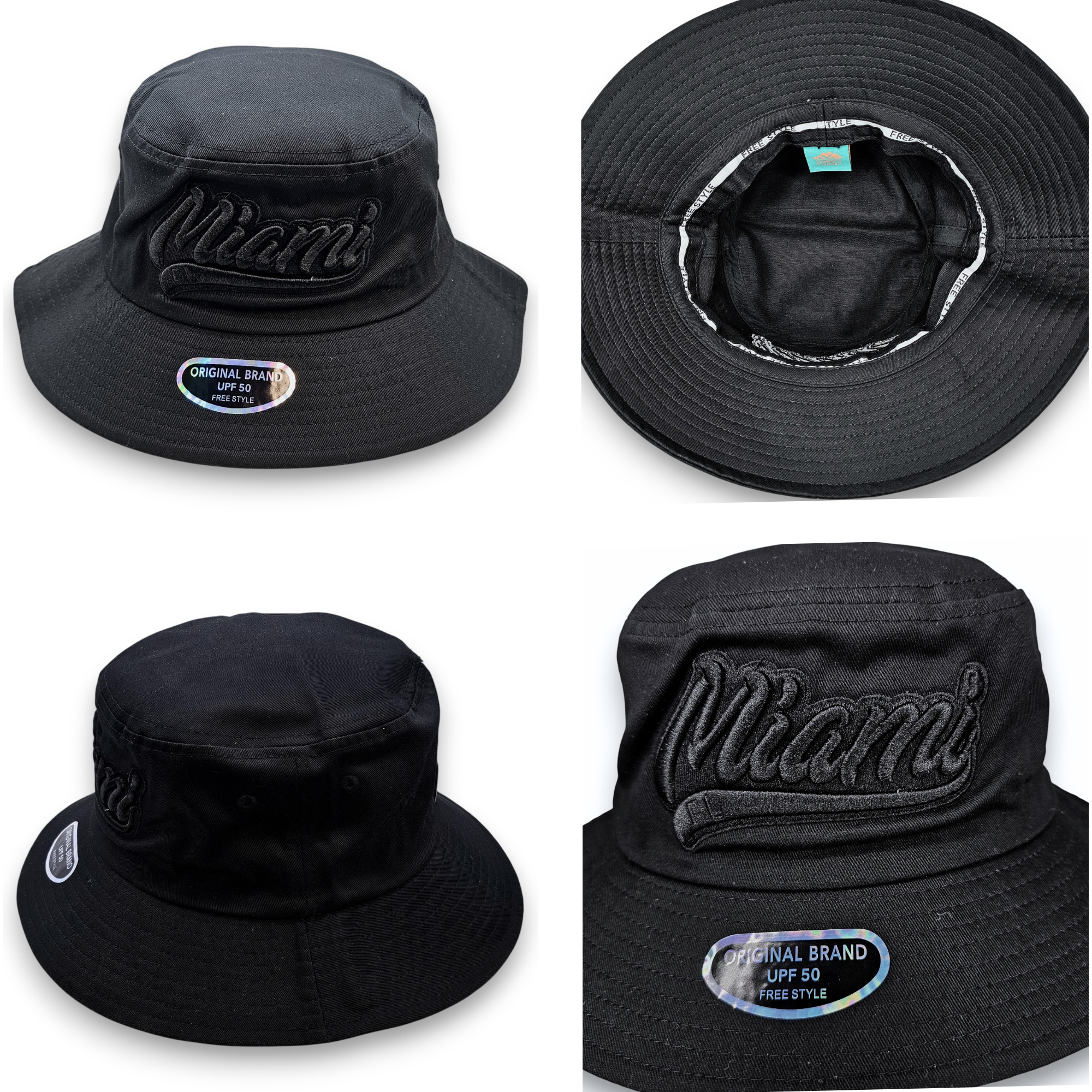 Miami Bucket Hat | UPF 50 Sun Protection | 100% Cotton