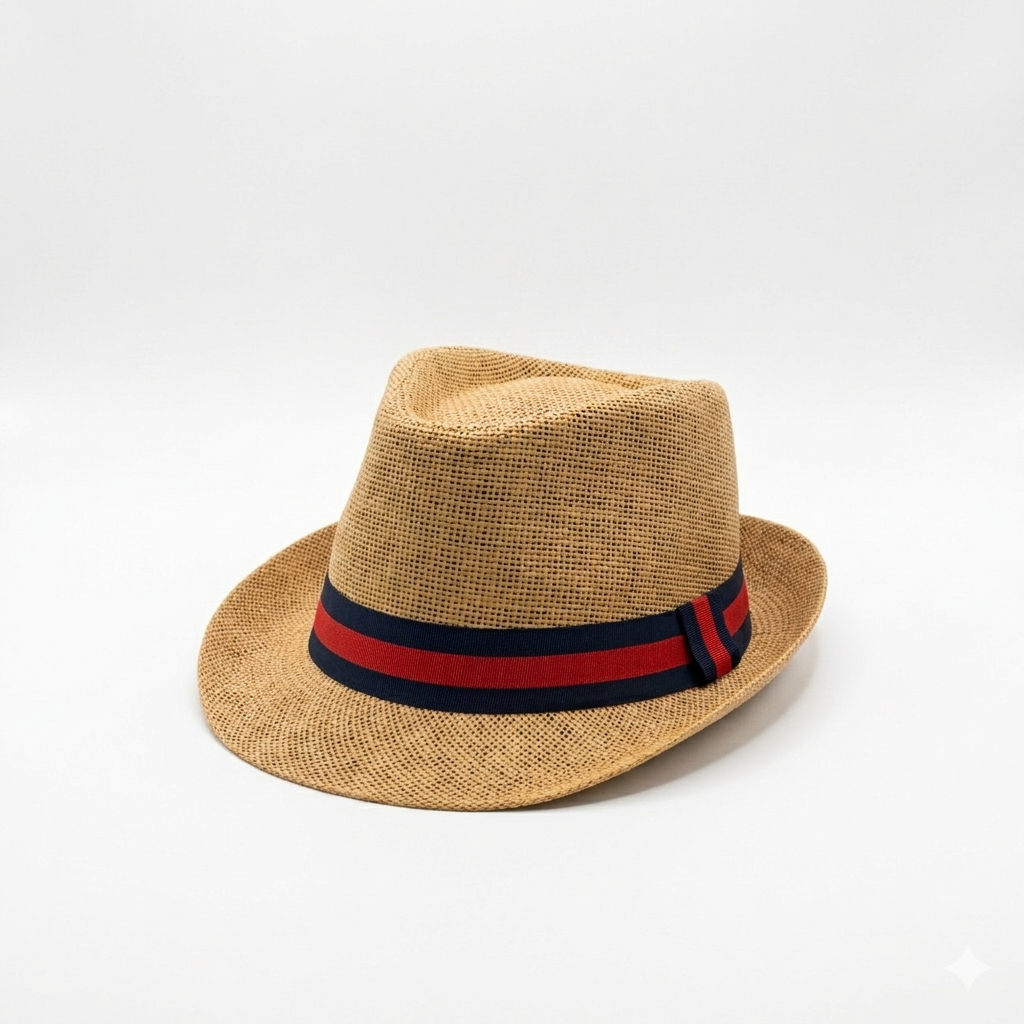Straw Fedora Panama Hat