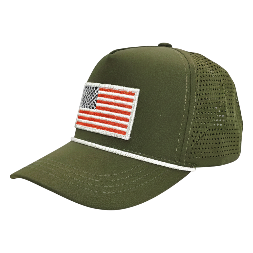 American Flag Mesh Cap - A-Frame