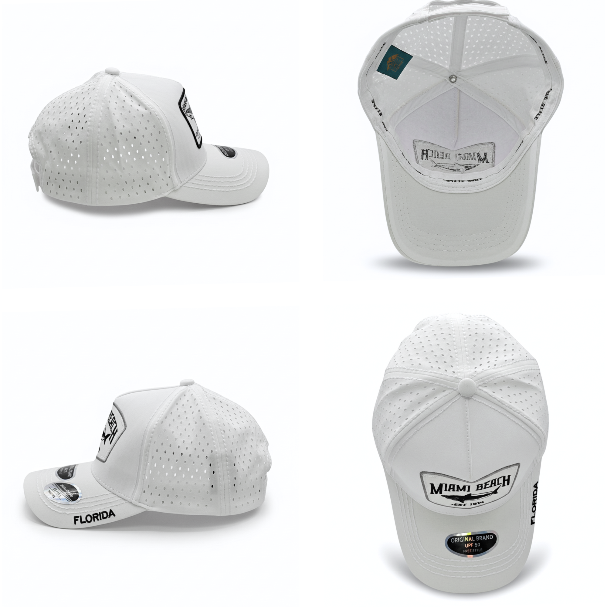 Miami beach Shark Hat – Premium A-Frame