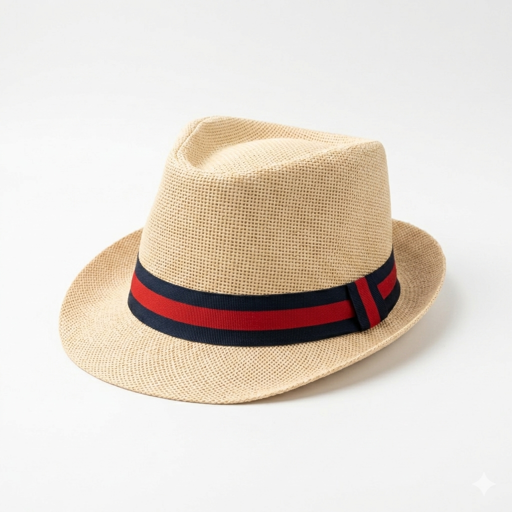 Straw Fedora Panama Hat