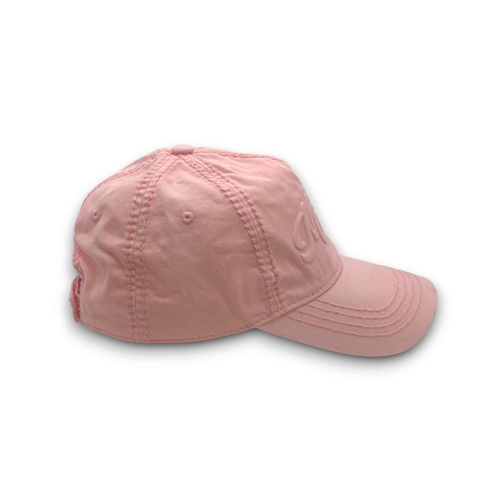 Miami Embossed Baseball Hat – 6-Panel 100% Cotton