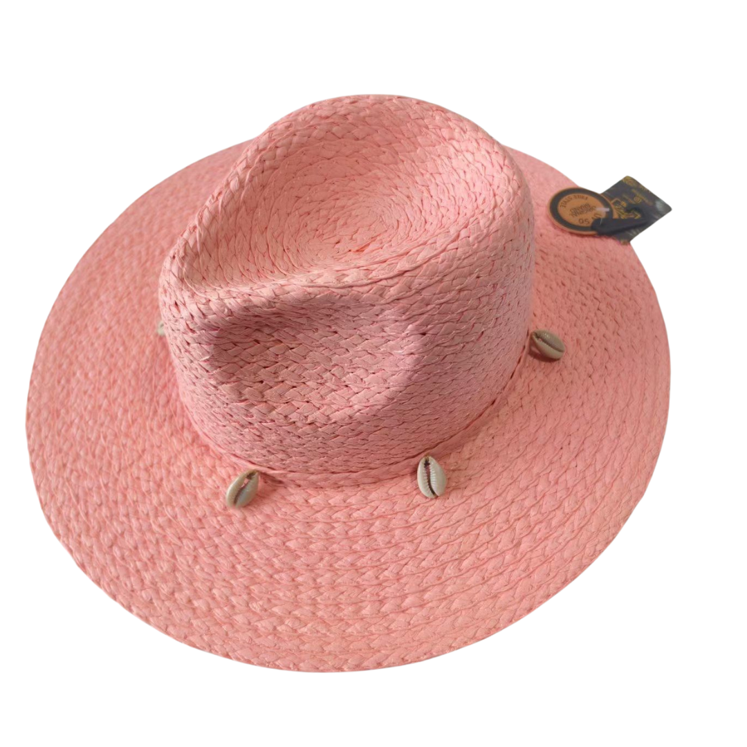 Woven Shell Sun Hat