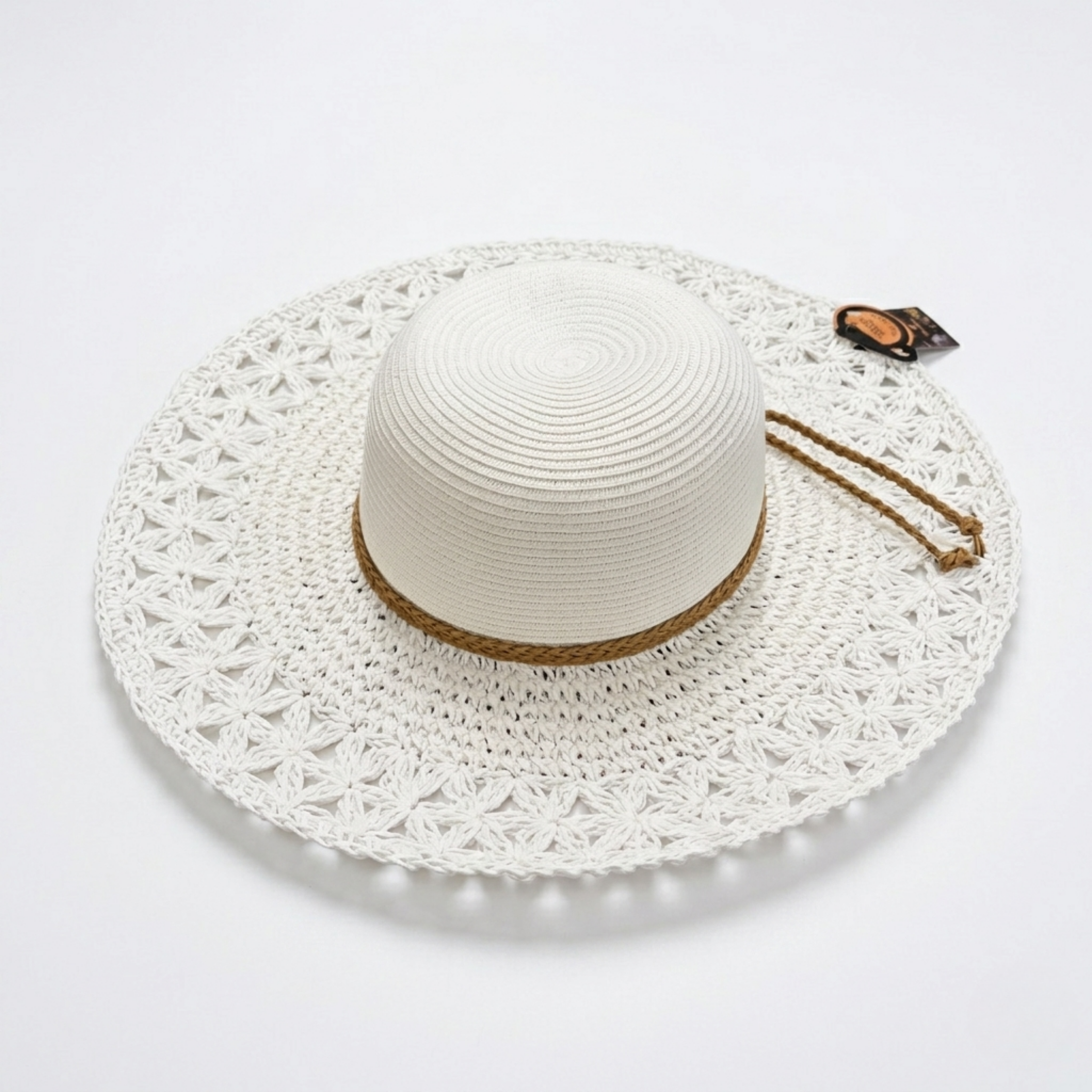 Wide Brim Paper Straw Sun Hat