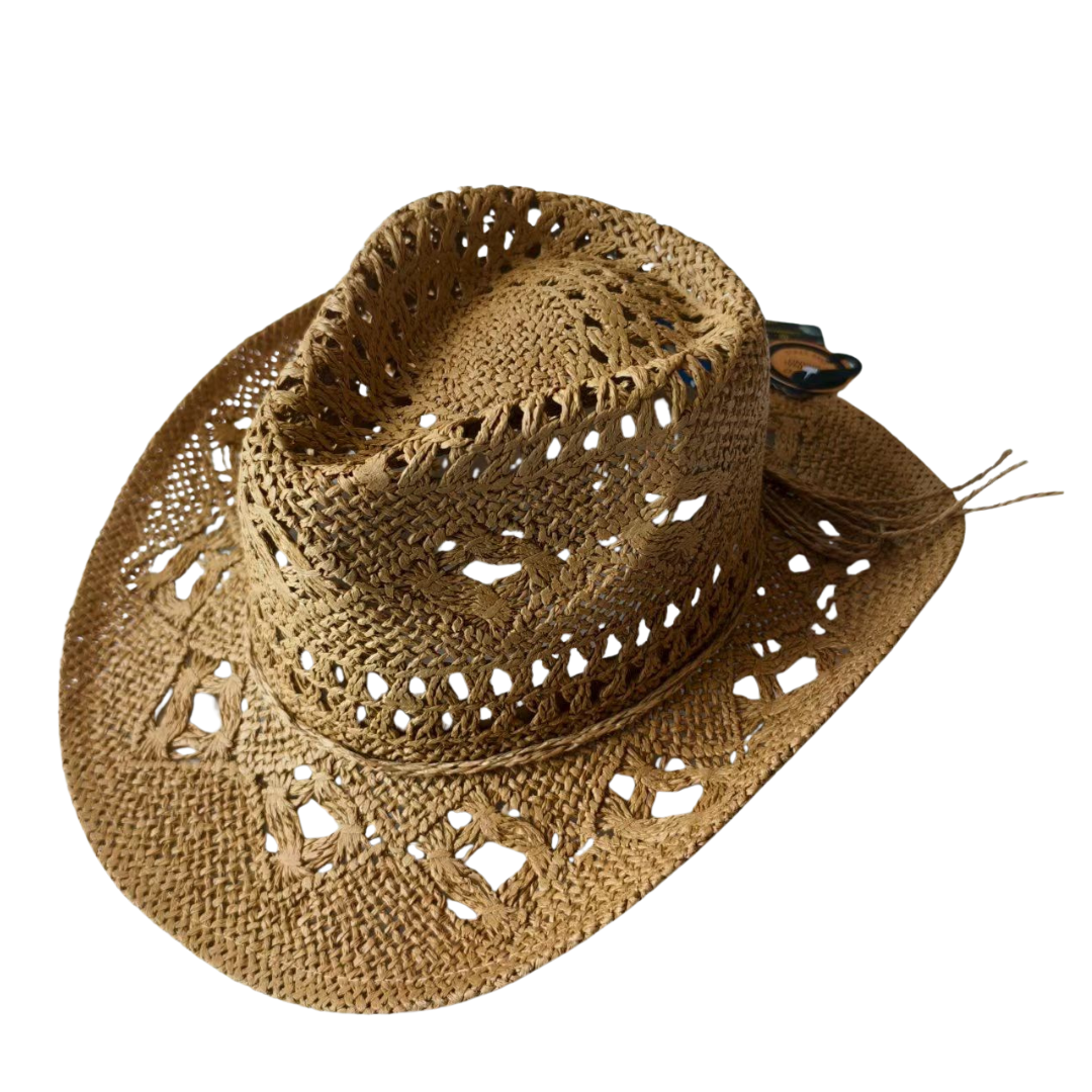 Cowgirl straw hat – natural color