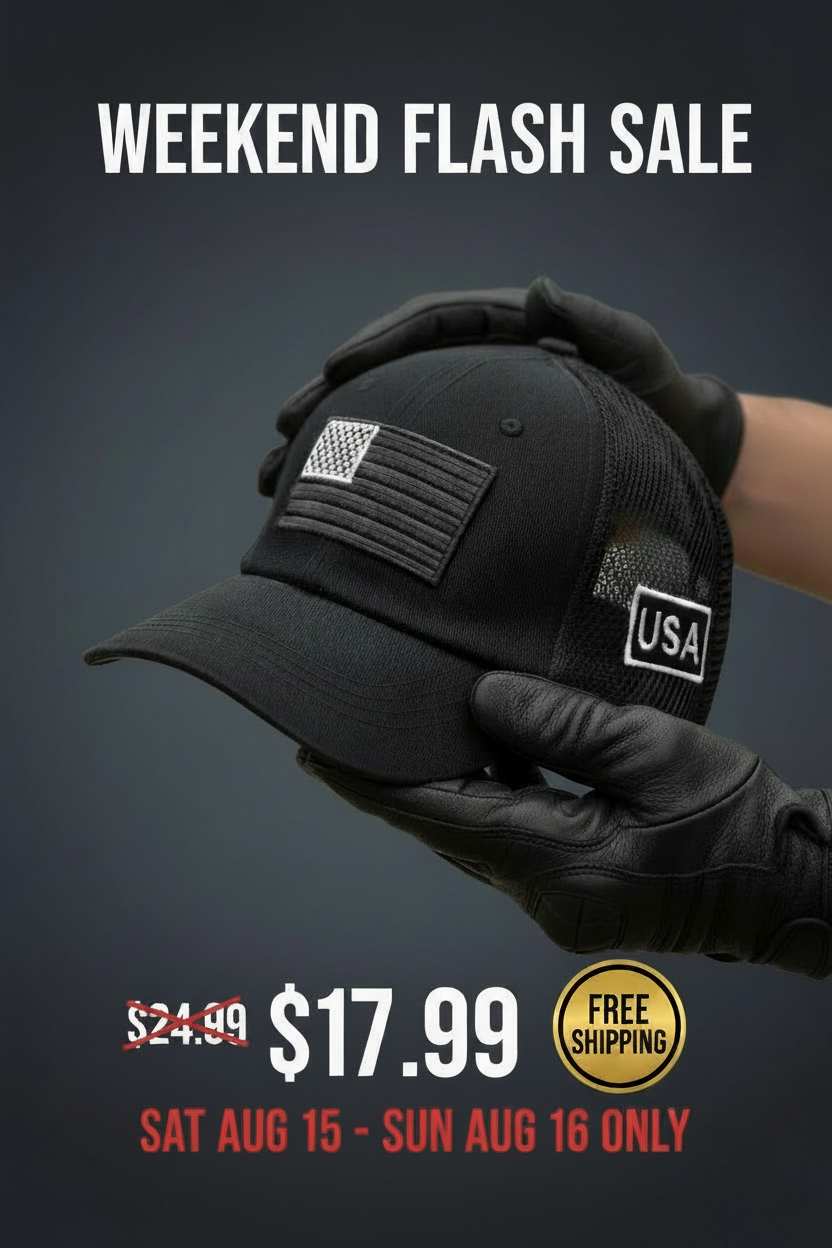 USA Tactical Cap - Mobile Optimized