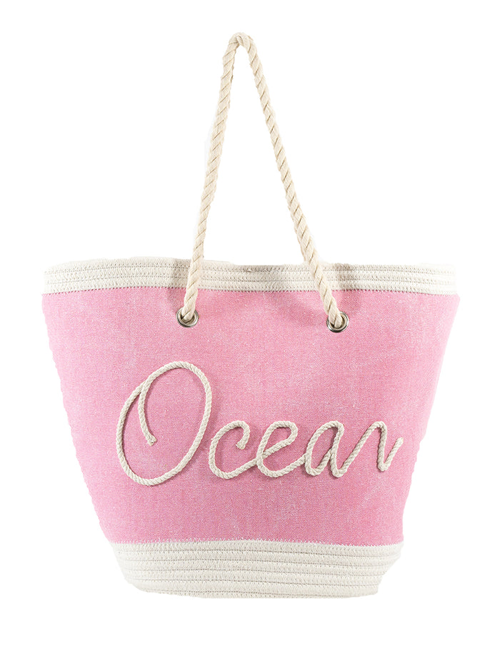 LARGE BEACH TOTE BAG | OCEAN