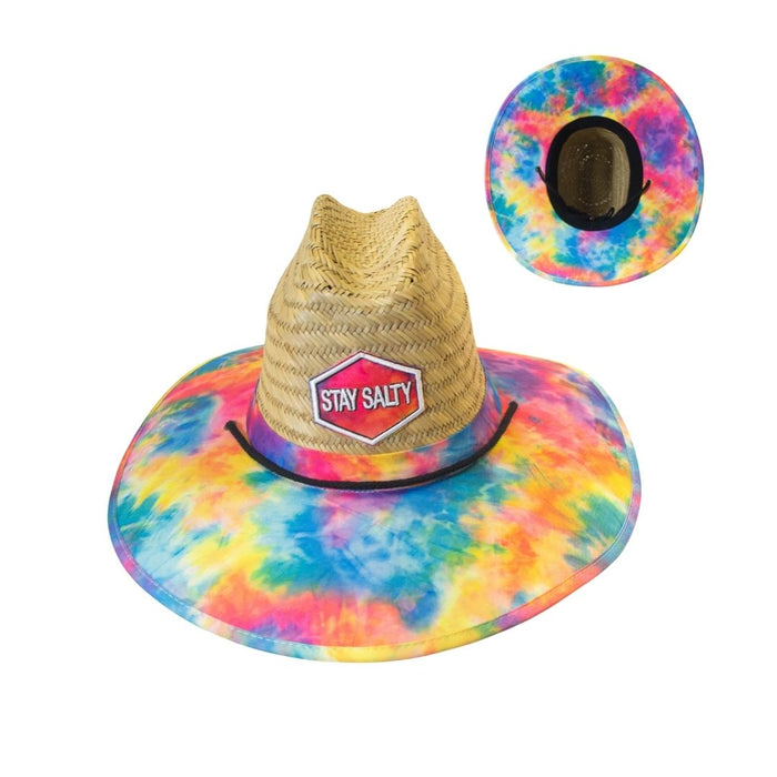 STRAW HATS - TIE DYE