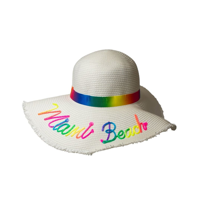 LADIES HAT - MIAMI-MULTICOLOR