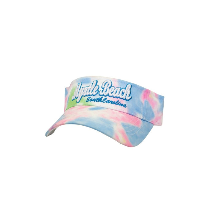 TIE DYE SUN VISOR | DROP NAME