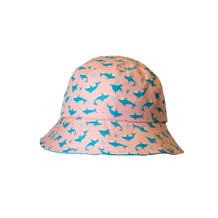 KIDS BUCKET HAT - SHARKS PLANE