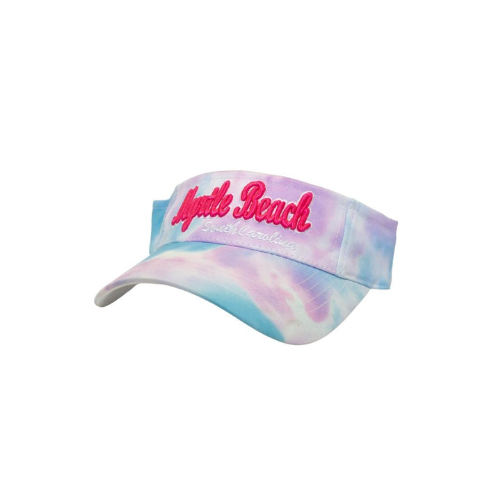 TIE DYE SUN VISOR | DROP NAME